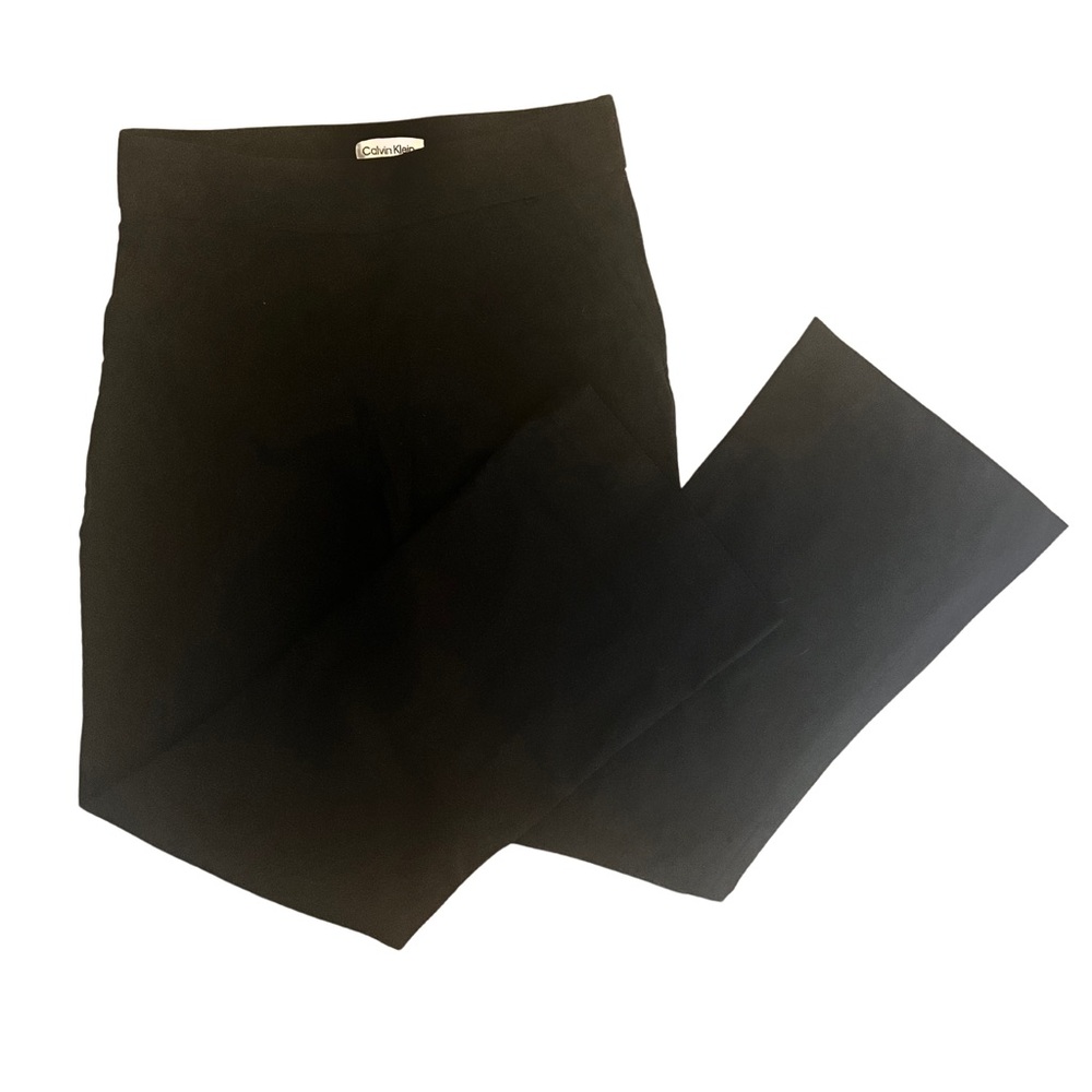 Calvin Klein black stretch business casual pants